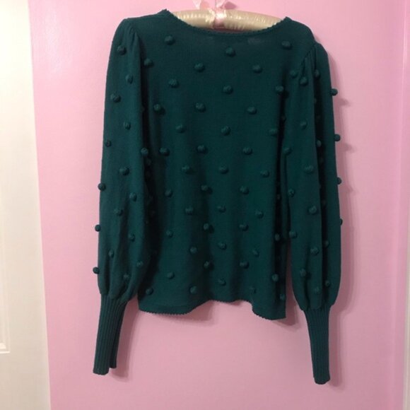 Lilly Pulitzer | Kippa Sweater | Spruce Green | Small - Picture 3 of 3
